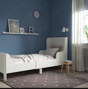 pat extensibil ikea busunge + saltea