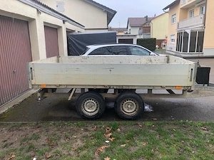 remorca 2 axe   2000kg - imagine 2