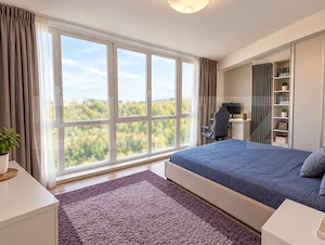 Apartament 3 camere, 89 mp, decomandat, parcare subterană – Borhanci - imagine 4