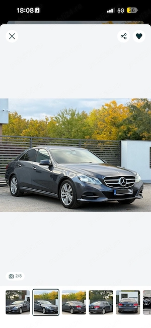Mercedes Benz E250 - imagine 5