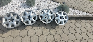 Set 4 Jante Aliaj Originale Mercedes-Benz 15" – 5x112 – Clasa C W203 / E W210