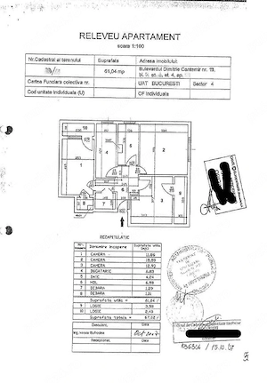 3 cam Unirii- Cantemir, decomandat 4 7 - imagine 10