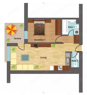 apartament 2 camere-titan-EDENIA-centrala - imagine 10