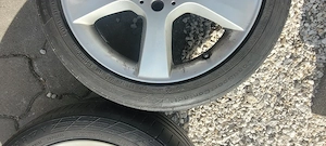 Set Jante Aliaj Mercedes R17 Originale + Anvelope în Două Lățimi (225/45 R17 & 245 - imagine 3