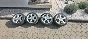 Set Jante Aliaj Mercedes R17 Originale + Anvelope în Două Lățimi (225/45 R17 & 245