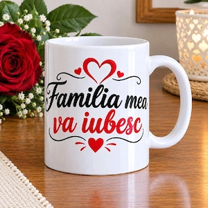Cana nouă în cutia ei+breloc gratuit 