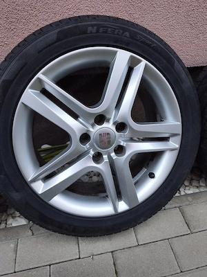 Jante 5x112 r17+ anvelope de vara - imagine 5