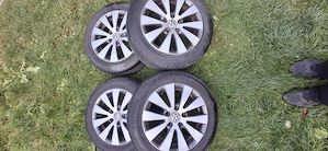 Vand set jante cu anvelope VW - imagine 2