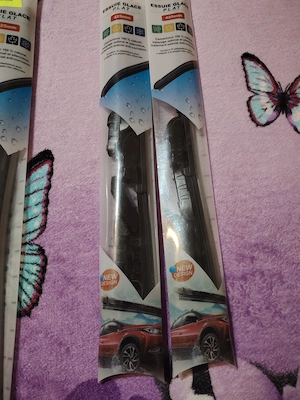 Set 4 Ștergătoare Auto Flexibile (Flat Blade) - Noi, Sigilate (525mm și 425mm) - imagine 2