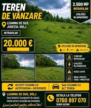 teren intravilan 