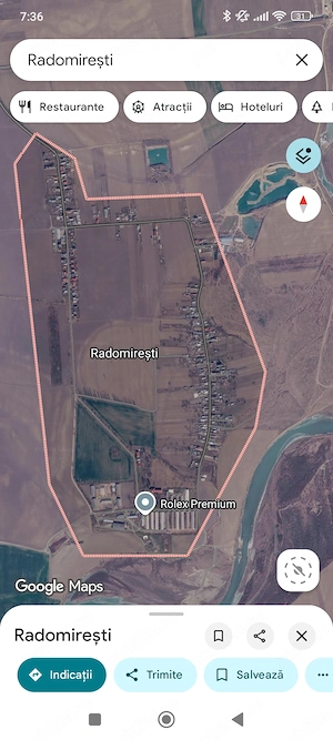 Teren de vânzare 4000 M2 radomirești Bacău 27 m deschidere  - imagine 2