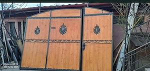 Porti ,garduri, balustrade, marchize, decoratiuni gradina, fier forjat sau lemn
