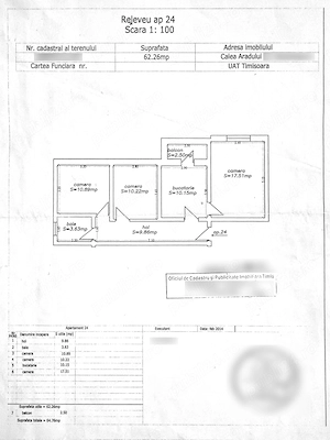 PROPRIETAR   Vând apartament 3 camere decomandat | Calea Aradului, Timișoara
