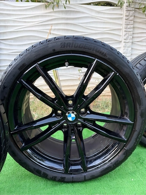 Set Jante Aliaj BMW M R19 cu anvelope vara Bridgestone - imagine 9