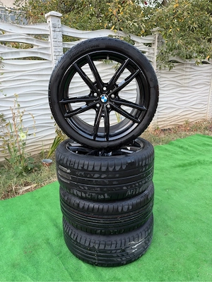 Set Jante Aliaj BMW M R19 cu anvelope vara Bridgestone - imagine 2