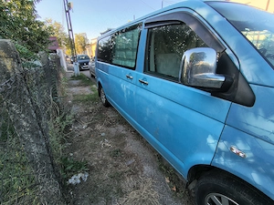 Vw t5 2.5 cm , 5 locuri mixt, lung, din 2008, culoasa și turbo defecte. N1 amenaj camperat - imagine 4