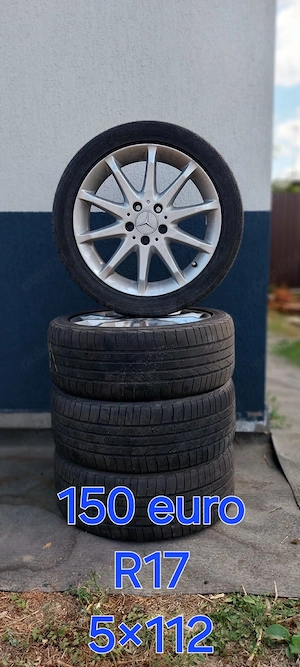 jante aliaj originale R17 Mercedes  - imagine 2