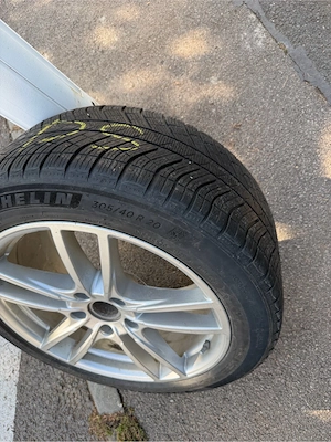 4 jante + 4 cauciucuri iarna 20" Cayenne - imagine 3