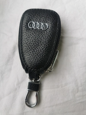 Husa cheie piele pentru auto Audi