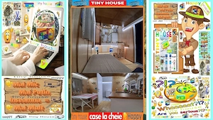 Vand-Schimb Tiny House Pe Roti - De Vacanta - Casa - Birou - Patru Anotimpuri -Oferta Luna Octombrie - imagine 7