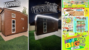Vand-Schimb Tiny House Pe Roti - De Vacanta - Casa - Birou - Patru Anotimpuri -Oferta Luna Octombrie - imagine 2