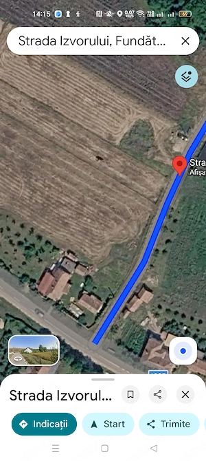 Vind teren intravilan la 28 de km de Cluj Napoca 