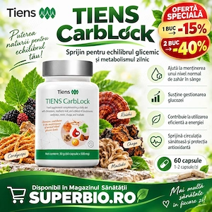 TIENS CarbLock   Echilibru glicemic, Crom + Extracte vegetale
