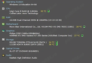 PC de vanzare + monitor, tastatura, mouse, boxe