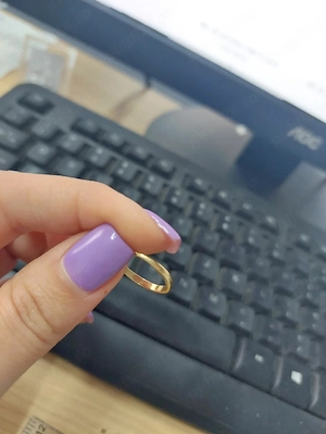 Inel aur galben 18k cu diamant 