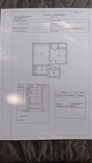 Apartament 2 camere nerenovat  bd. Dimitrie Cantemir  - imagine 8