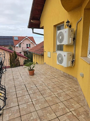 Chirie vila Sinmartin, lux ,SC-520mp,P+E+M, grill , terase , curte mare, 8 cam dep - imagine 14