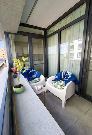Apartament de inchiriat 2 camere Akcent City Bucuresti + loc de parcare suprateran - imagine 10
