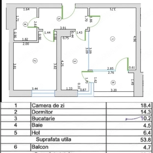 Apartament de inchiriat 2 camere Akcent City Bucuresti + loc de parcare suprateran - imagine 9