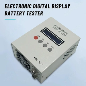 Tester de capacitate reală a bateriilor (scule, etc) EBC-A20 Înc 5A, des 20A, Sarcină electronică