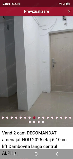 ap 2 camere complet DECOMANDAT 48 mp Dambovita amenajat total NOU 2026 etaj intermediar - imagine 8