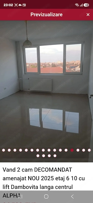 ap 2 camere complet DECOMANDAT 48 mp Dambovita amenajat total NOU 2026 etaj intermediar - imagine 13