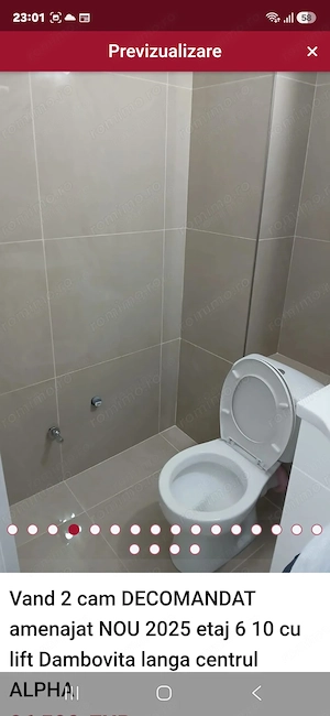 ap 2 camere complet DECOMANDAT 48 mp Dambovita amenajat total NOU 2026 etaj intermediar - imagine 12