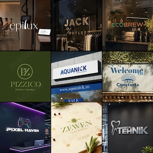 Servicii de Graphic Design   Logo, Grafician, Branding, Rebranding, Materiale pentru print.