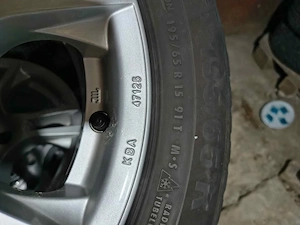 Vând roți 195/65/15,5x114,3,Megane 3 - imagine 7