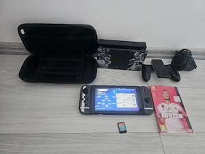 Consolă Nintendo Switch Special Edition Super Smash Bros + Jocuri + Husă Orzly & Accesorii