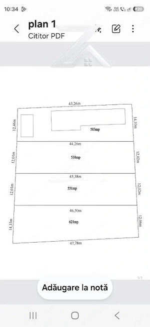 TEREN DE VÂNZARE ÎN CÂRCEA – 1.710 MP - Cârcea, - imagine 3