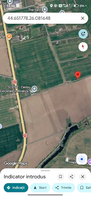 Teren 2.500 m  Vlădiceasca   Snagov, acces DN1, negociabil, parcelare posibilă - imagine 4