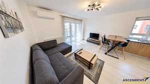 TUR 3D!Apartament modern cu 3 camere, parcare, boxa, zona Coresi, Tractorul, Brasov. - imagine 7