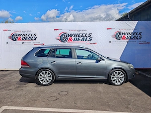 VW Golf VI Highline Variant 2.0 TDI DSG 140 CP Trapa Alcantara Navi BiXenon Jante 17 istoric VW - imagine 5