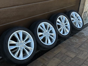 Jante originale Audi A3 cu anvelope 225/45/17 - imagine 3