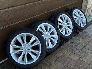 Jante originale Audi A3 cu anvelope 225/45/17 - imagine 2