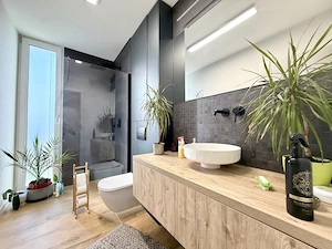Casa individuala cu piscina, 100 utili, 400 mp teren - Dumbravita - imagine 13
