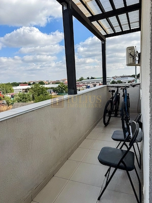 Giroc, 2 camere + birou, terasă 10 m și parcare, etaj 3, 55 mp - imagine 6