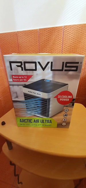 Mini aer conditionat portabil Rovus Arctic Air Ultra, 2X Cooling Power, nou