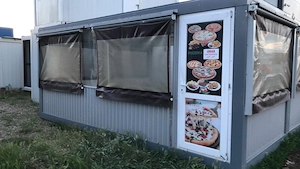 Container triplu pentru fast-food